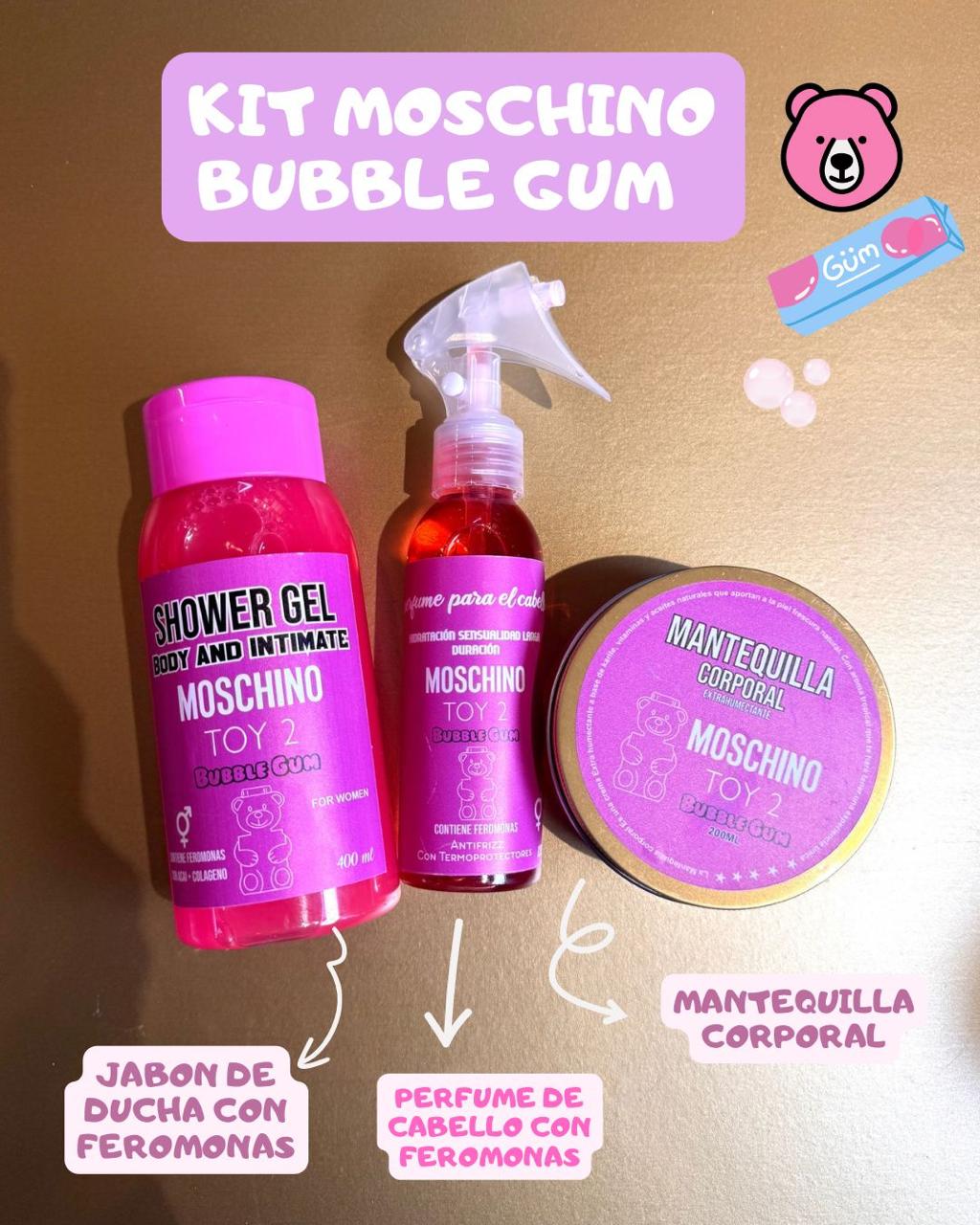 KITX3 MOCHINO BUBBLE GUM